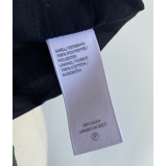 REBECCA MINKOFF Floral A Line Floral Mini Dress Black Rose Tiered Skirt XS - Picture 14 of 14